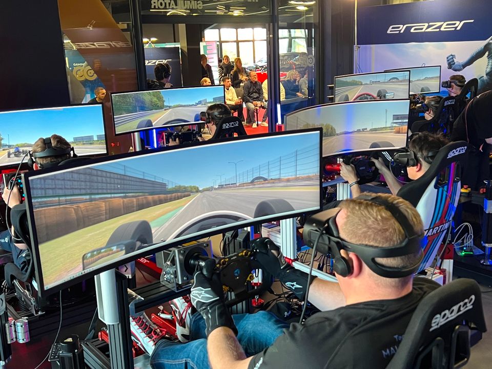 SimRacing Gutschein für Testfahrt im besten Motion Rennsimulator in Dortmund