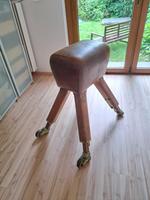 Original DDR Turnbock aus Massivholz & Leder – Vintage Möbelstück Hessen - Oberursel (Taunus) Vorschau