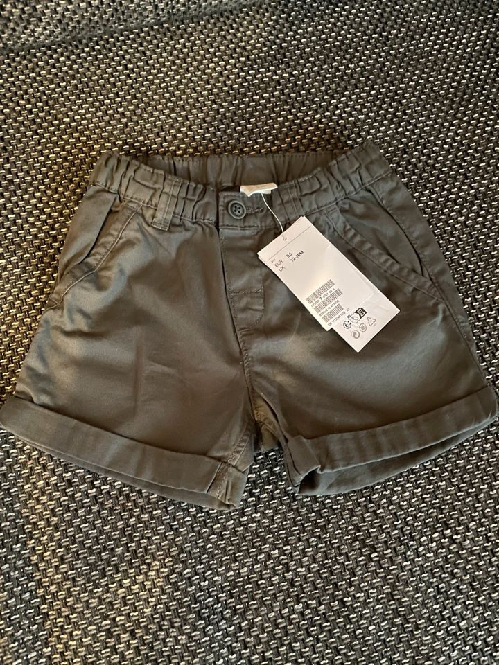 H&M Shorts 86 Neu dunkelgrau in Mönchberg