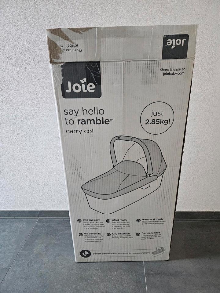 Joie Kinderwagenwanne Ramble inkl. Adapter Mytrax und Zubehör in Freiamt