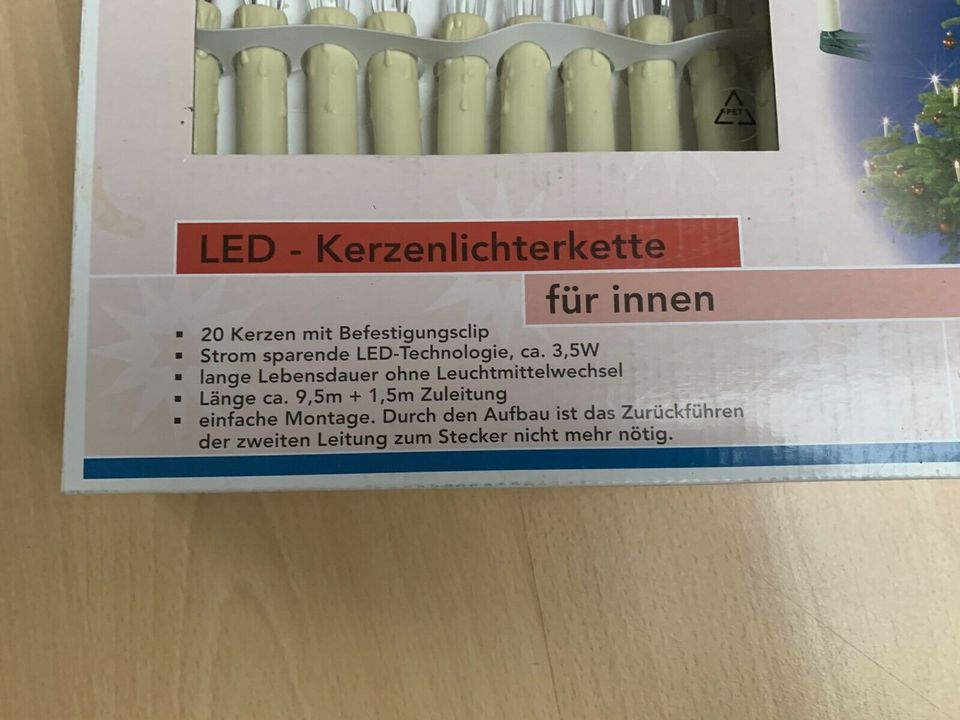 Lichterkette LED 20er innen, Weihnachtsbaumlichterkette NEU in Neu-Isenburg