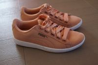 Puma Sneaker Apricot lachs Ledersneaker weiß Satin Wildleder retr Niedersachsen - Bückeburg Vorschau