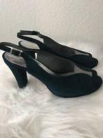 Damen Sling Pumps Gr 38 ,5 Veloursleder blau, italienisch Baden-Württemberg - Dossenheim Vorschau