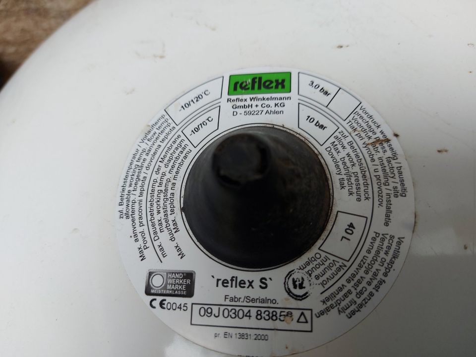 Ausdehnungsgefäß, Reflex, 40 Liter, gebraucht in Kirchhundem