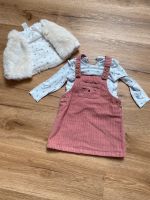 Babyset latzkleid mit Shirt und Weste Baden-Württemberg - Meckenbeuren Vorschau