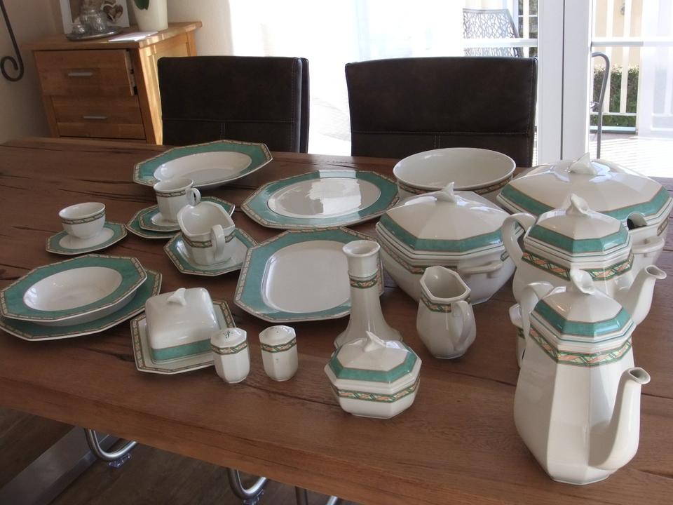 Villeroy & Boch Peppermint ca 70teilig Top Zustand unbenutzt !!! in Hutthurm