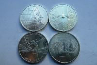 10 EUR Gedenkmünzen 2009 4 Stück 925er Silber unzirkuliert Bayern - Günzburg Vorschau