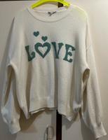 süßer Strick Damen Pullover mit LOVE Schriftzug ->8,50€ Bayern - Höchstädt a.d. Donau Vorschau