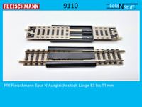 9110 Fleischmann Spur N Ausgleichsstück L 83 bis 111 mm ab 8,45€ Hessen - Eschwege Vorschau