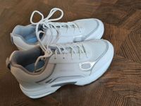 Weiße Sneaker mit Keilabsatz, Wedges Nordrhein-Westfalen - Wettringen Vorschau