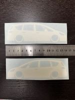 2x Ford LOW S-Max Silhouette Sticker - weiß Rheinland-Pfalz - Bitburg Vorschau