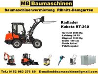 Vermiete Radlader Kubota RT 260-2 Nordvorpommern - Landkreis - Ribnitz-Damgarten Vorschau