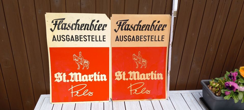 Bierschilder St Martin Pils in Moers