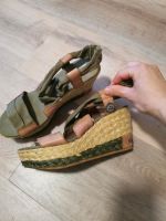 NAPAPIJRI 38 Plateau Schuhe Sandale khaki Baden-Württemberg - Hüfingen Vorschau