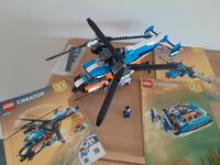 LEGO Creator 3-in-1 Doppelrotor-Hubschrauber -31096- VOLLSTÄNDIG! Nordrhein-Westfalen - Leichlingen Vorschau
