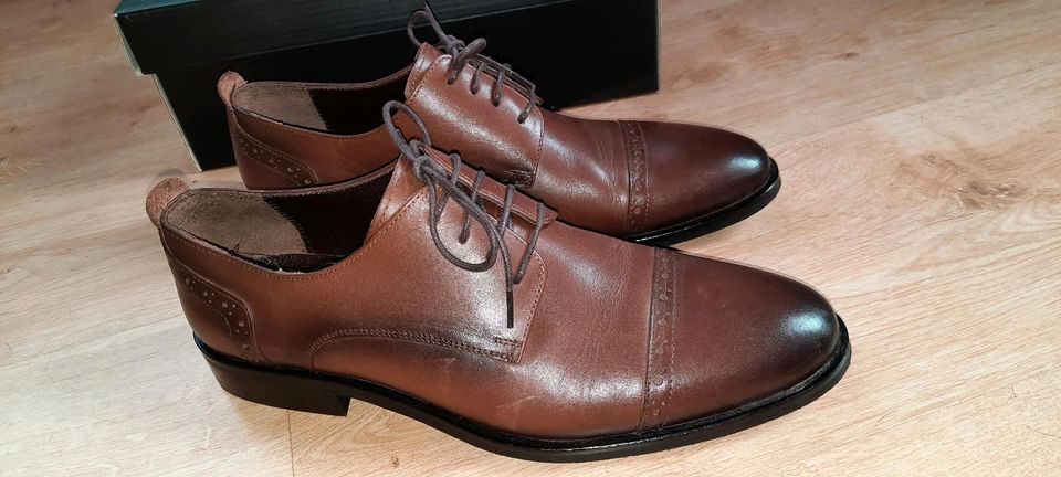 Herrenschuhe braun meliert von G.O.L. Gr.40 in Gummersbach