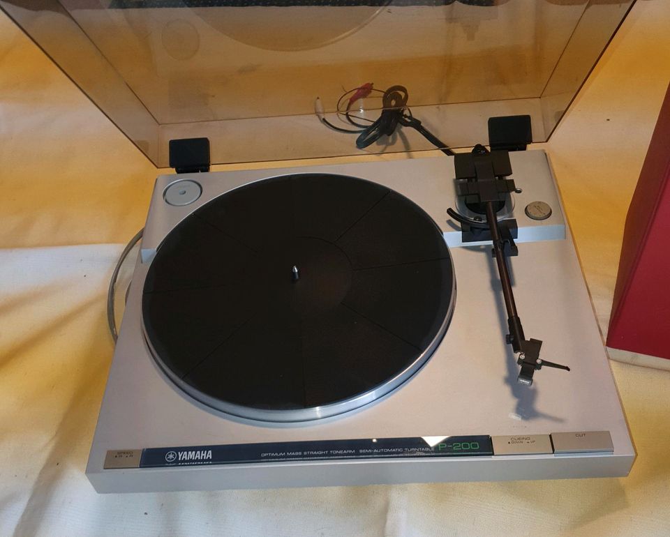 Yamaha Plattenspieler Plus 52  Schalplatten Retro in Hagen im Bremischen