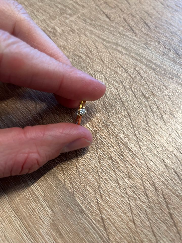 Diamant Ring  Größe 51 in Braunschweig