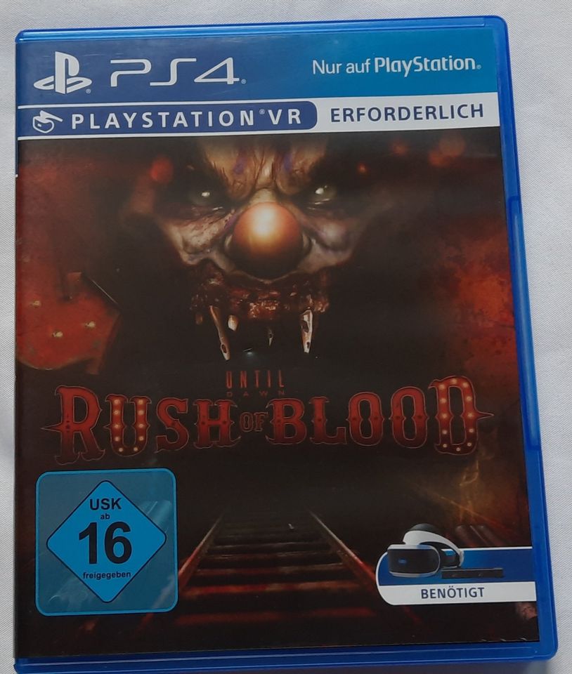 UNTIL DAWN RUSH OF BLOOD - PLAYSTATION 4 PS4 PS 4 in Schöningen