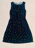 Tom Taylor Kleid S 36 Neon Haifische Retro 80er schwarz Hessen - Mühltal  Vorschau