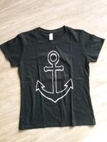 T-Shirt mit Anker ☆ schwarz ☆ Gr XL/  wie L ☆ ungetragen Burglesum - Burg-Grambke Vorschau