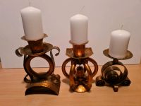 Drei Kerzenhalter aus Kupfer, Handarbeit Nordrhein-Westfalen - Paderborn Vorschau