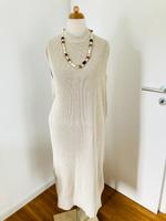 Opus Kleid Gr 40 beige lang Strickkleid Sommer Baumwolle clean Baden-Württemberg - Rutesheim   Vorschau