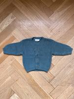 Cardigan People Wear Organic 74/80 blaugrau Strickjacke Mitte - Wedding Vorschau