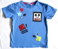 T-Shirt Micky Maus Micky Mouse Gr. 128 blau Baden-Württemberg - Böblingen Vorschau