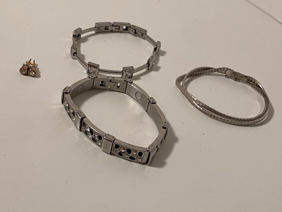 Armbänder magnetisch / silber in Stuttgart