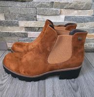 RIEKER Schuhe Stiefeletten Chelsea Boots Braun Textilfutter NEU Baden-Württemberg - Hemmingen Vorschau
