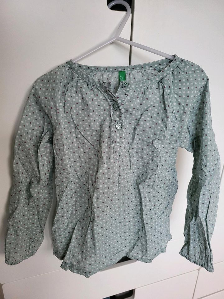 Benetton Bluse langarm Mädchen Gr. 116 in Rosengarten