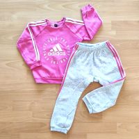 ⭐ TOP! Adidas 104 Jogginganzug Trainingsanzug Sport Pink Grau Baden-Württemberg - Neckargemünd Vorschau