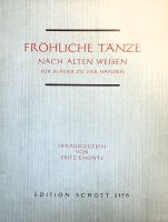 Fröhliche Tänze - Klaviernoten für 4 Hände (24 Seiten) Bayern - Lindau Vorschau