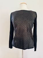 Hallhuber Pullover, Langarm, Longsleeve, schwarz, gold, Gr M / 38 Bayern - Greding Vorschau