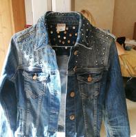 Zara Nieten Jeansjacke Gr S Schleswig-Holstein - Tangstedt  Vorschau