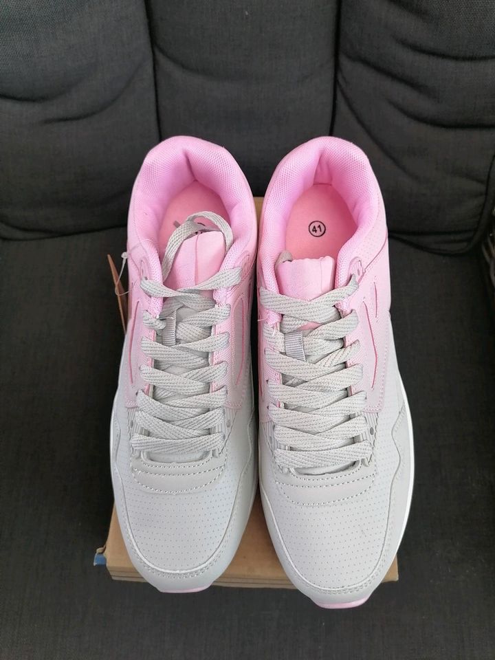 Damen Sneaker, grau pink in Brüggen