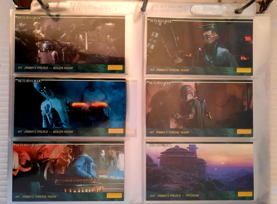 Star Wars Widevision -Sammelkarten -Trading Cards -Komplettes Set in Uttenreuth