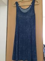 Blaues Sommerkleid aus Polyester, knielang Sachsen - Zwenkau Vorschau