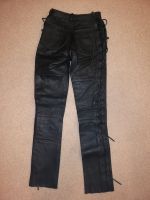 Lederhose mit Schnüren, Motorrad-Lederhose, Echtes Leder, Gr. 36, Bayern - Eschenbach Vorschau