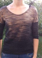 Vero Moda Pulli Pullover oversize M 36 38 schwarz gold Rheinland-Pfalz - Guldental Vorschau