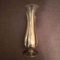 Vase Glas in versilberter Halterung 70er Jahre Nordrhein-Westfalen - Bedburg-Hau Vorschau