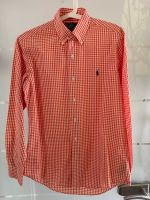 ungetr. PRL Polo Ralph Lauren Hemd Gr.182 orange/weiß kariert Bayern - Gilching Vorschau