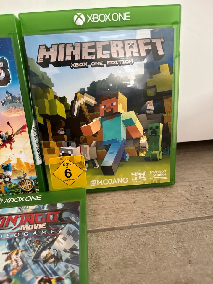 Xbox one spiele minecraft, ninjago, Marvel, in Pattensen