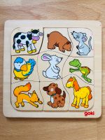 Goki Puzzle aus Holz • Tiermotiv zur Nahrung zuordnen Hessen - Rodgau Vorschau