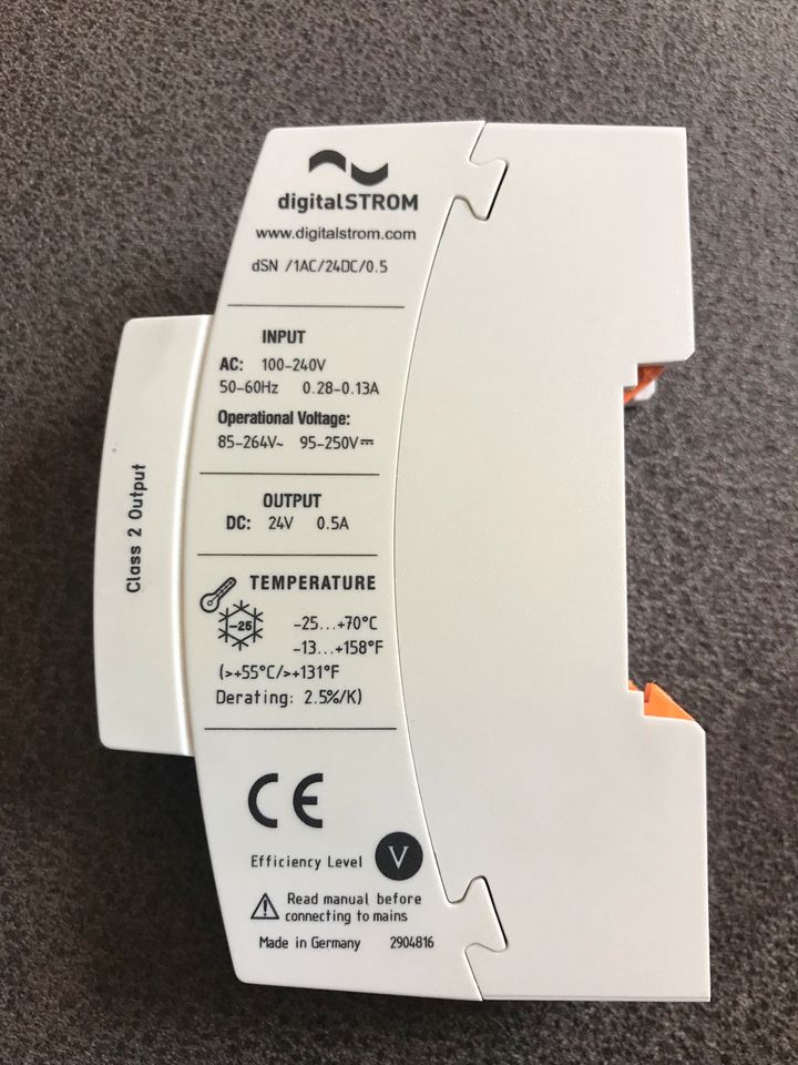 DigitalSTROM dSN Netzteil 24V 0,5A wie neu in Gornau