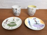 Vintage Quadrifoglio MILVIA Keramik Italy Teller Wandteller 50er Altona - Hamburg Bahrenfeld Vorschau