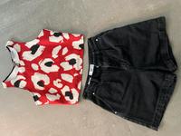 Set aus Zara Top Gr. M und MNG Shorts Gr.34 Nordrhein-Westfalen - Recke Vorschau