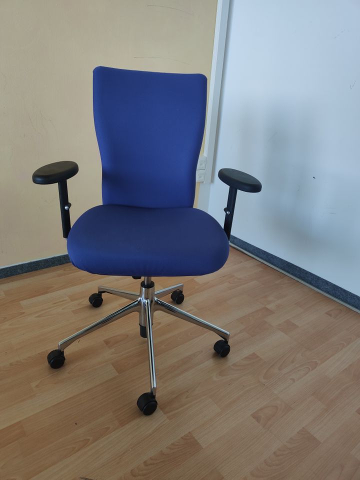 6+ Vitra T-Chairs Designer Bürostühle - Blau in München