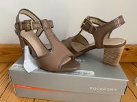 Rockport Sandalette + Gr. 36,5 + adiprene Sohle + taupe + NEU + Schleswig-Holstein - Norderstedt Vorschau